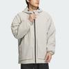 Puffer Jacket Men's Sesame Light Gray JY4194