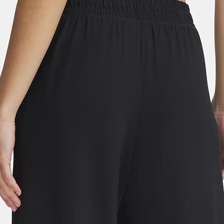 Under Armour Meridian Loose Moisture-Wicking Comfortable Quick-Dry Casual Pants Women Bottoms Black 6000554-001