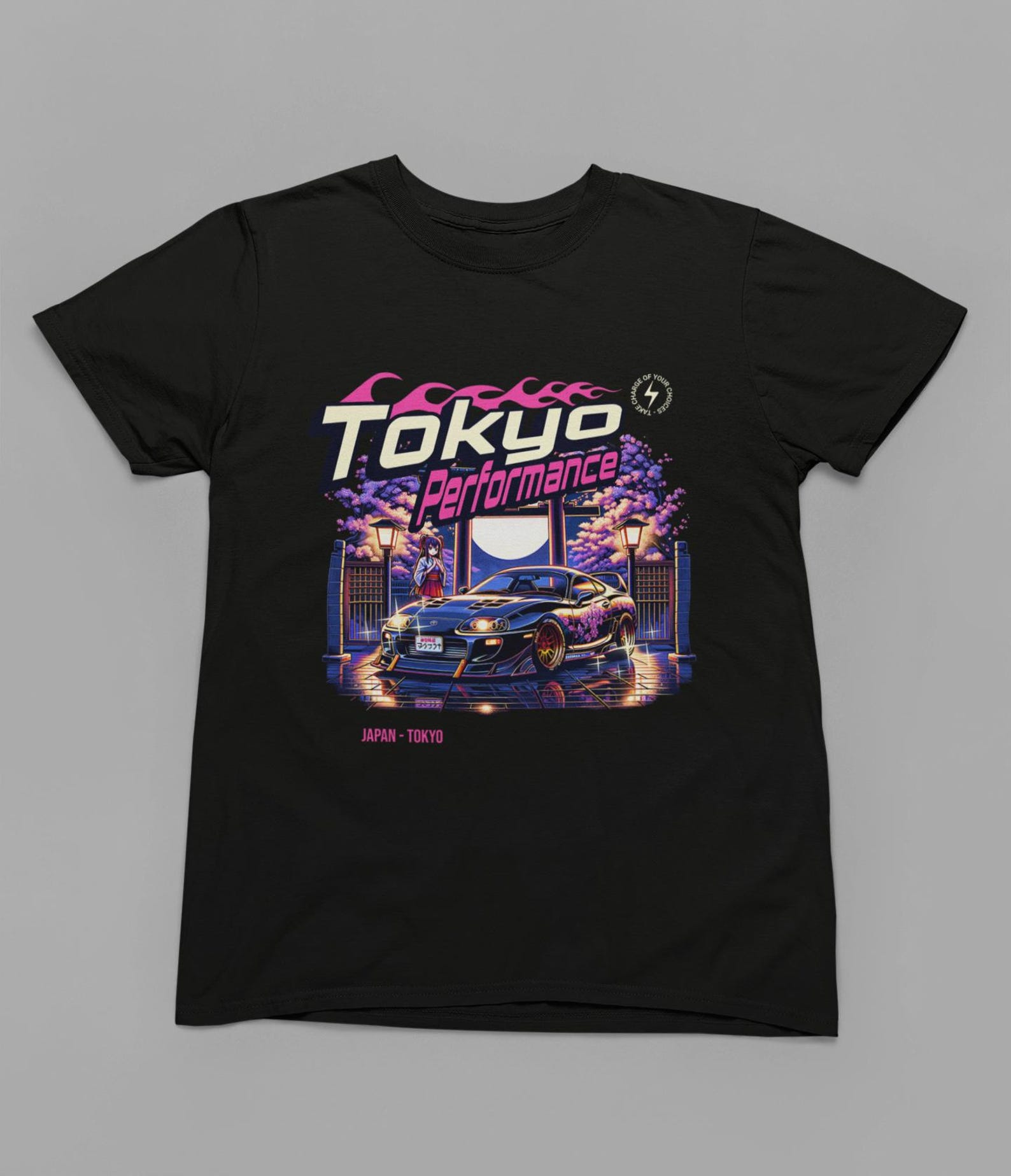 Tokyo Performance JDM Shirt, Japanese Car Tee, Anime Racing Shirt, Drift Car T Shirt, Tokyo Streetwear, Car Enthusiast Gift XL