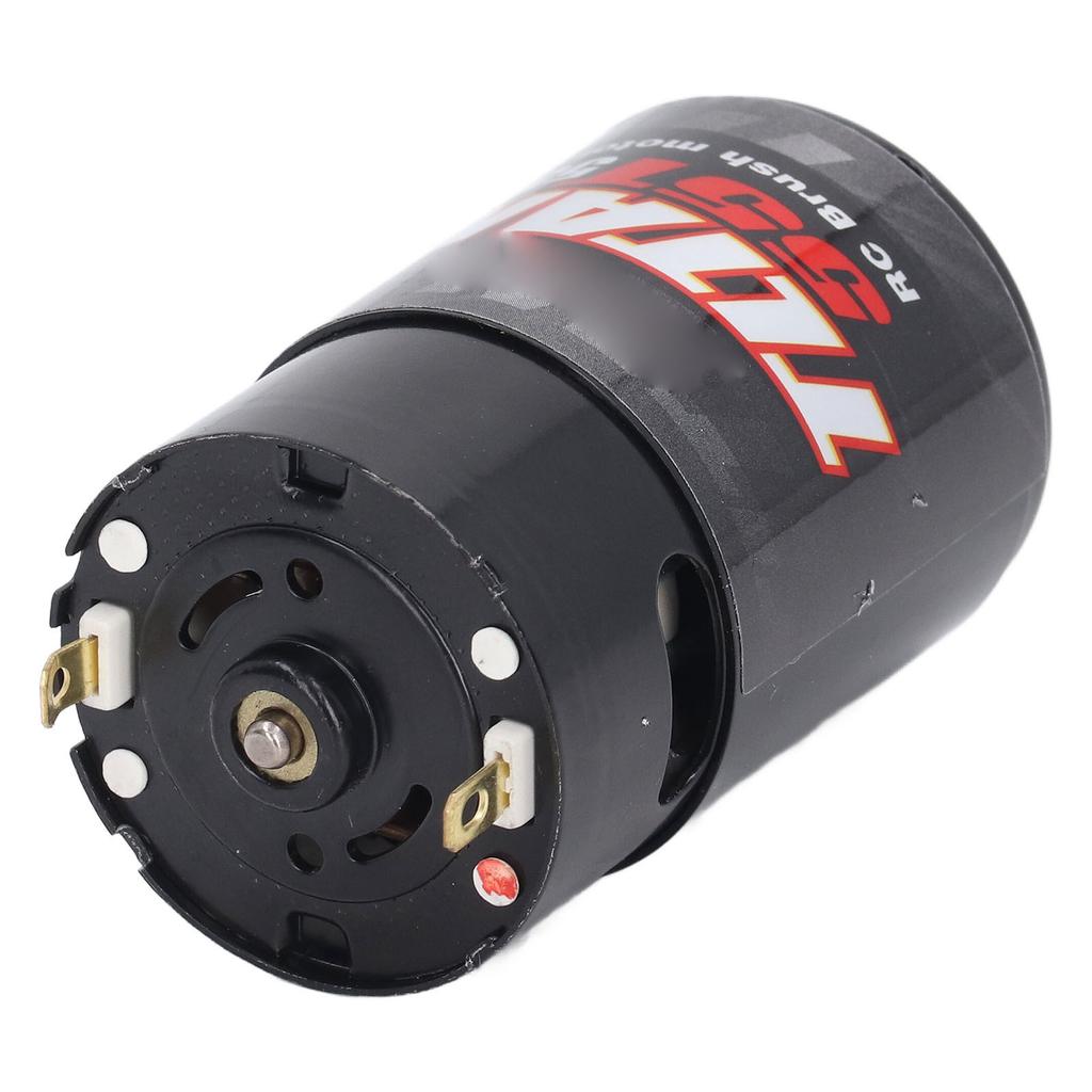 550 RC Motor Black Brushed Motor 55T Built in Cooling Fan High Speed Universal Motor with 13