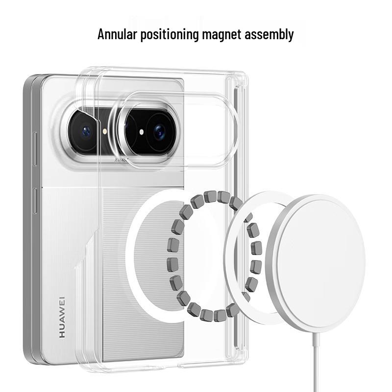 Purecolor Magnetic Hinge Anti-Fall Phone Case for Huawei Pura X Max