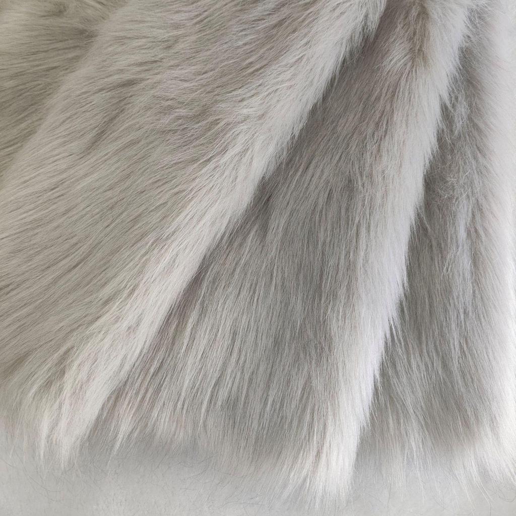 Tessuto Peluche Imita Pelliccia di Volpe 5cm Disponibile (Taglia piccola) per Tappeti e Abbigliamento