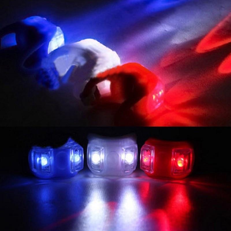 1pc Bike Cycling Bicycle LED Flashlight Front HEAD LIGHT Torch Larm
