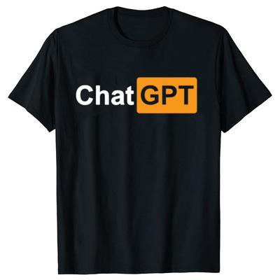 Funny ChatGPT Chat GPT Developer Programmer T Shirts Cotton Short Sleeve Gifts Mens Clothing Fashion Loose Oversized TShirt