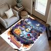 Halloween Night Adventure Personalized Name Floor Mat Design for Foyer Dormitory Balcony Dining Room Antislip Carpet Office Home Decor