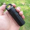 Portable Waterproof Pill Holder Bottle Aluminum Alloy Storage Jar Compact Sealed Size Container Case Emergency Tools
