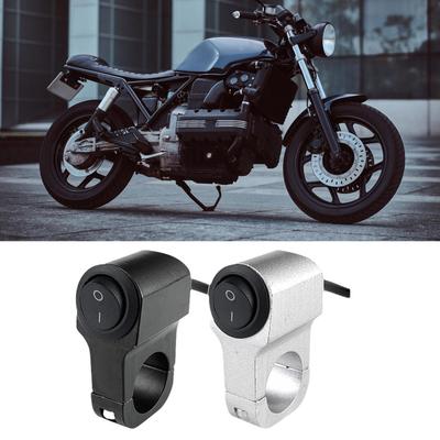 Motorrad Zubehör Nebelscheinwerfer Scheinwerfer Ein/Aus Schalter Aluminium 7/8 Zoll Motorrad Lenker Scheinwerfer Bedienschalter