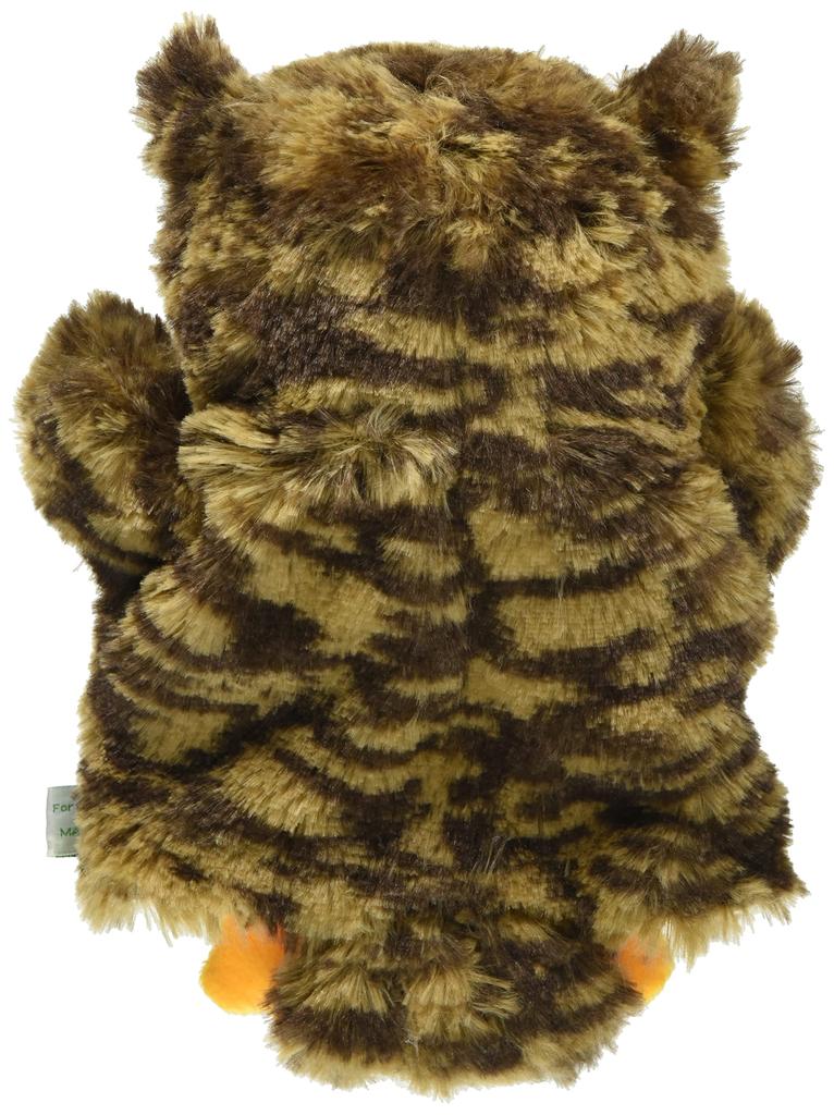 PUPPET COLLECTION NATURE FARM Owl Hand Brown & Puppet,