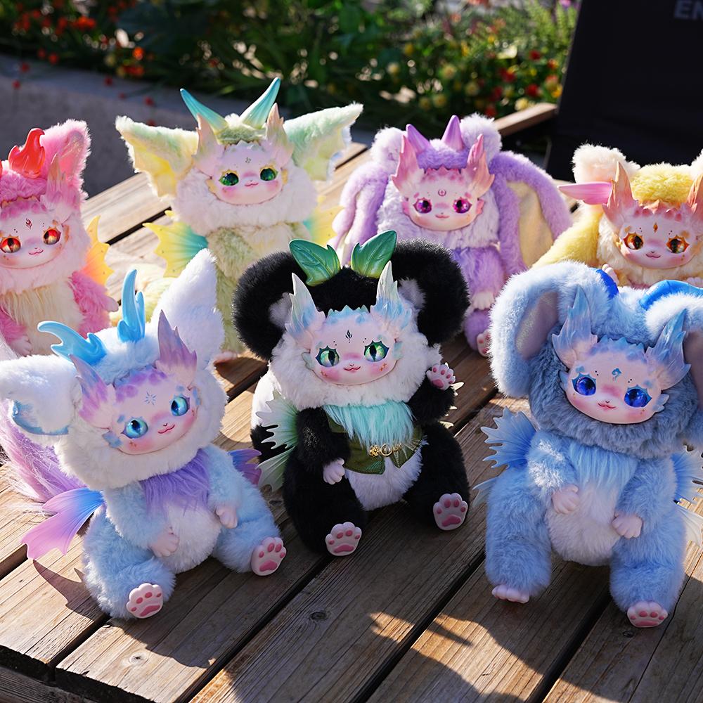 Slepá krabička Shan Hai Jing Dumia Maytree Panenka 18cm Kostra Roztomilá Sběratelská Kawaii Překvapivá Krabička Plyšová Hračka Figurka Dárek pro Dítě