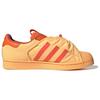 New Melting Sadness X adidas originals Superstar Orange Green ID9475