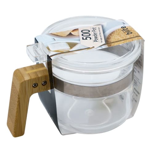 Biite Powder Pot Bamboo (Natural)