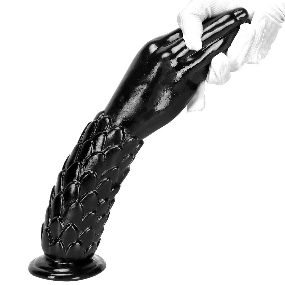Realistic Hand Simulator Footjob Black Butt Plug Female Masturbator Fisting Femdom Dildo Strap on Penis Sex Toy