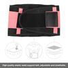 Elastic Adjustable Breathable Waist Belt Lumbar Support Fitness Sports Protection Belt(XXL)