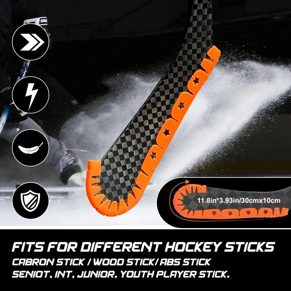 Shock Absorption Hockey Stick Protector Easy Installation Lightweight Hockey Stick Sleeve Durable Hockey Stuff Hockey Equipment