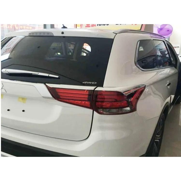 Für Mitsubishi Outlander 2016 2017 2018 Rücklicht Streifen ABS Verchromtem Kunststoff Externe Rücklicht Dekoration 4 teile/satz