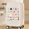 Romantic Bridal Shower Party Decorations 50Pcs Cartoon Wedding Stickers for DIY Handbook Decoration, Waterproof PVC Decals Adhesive Labels Greeting