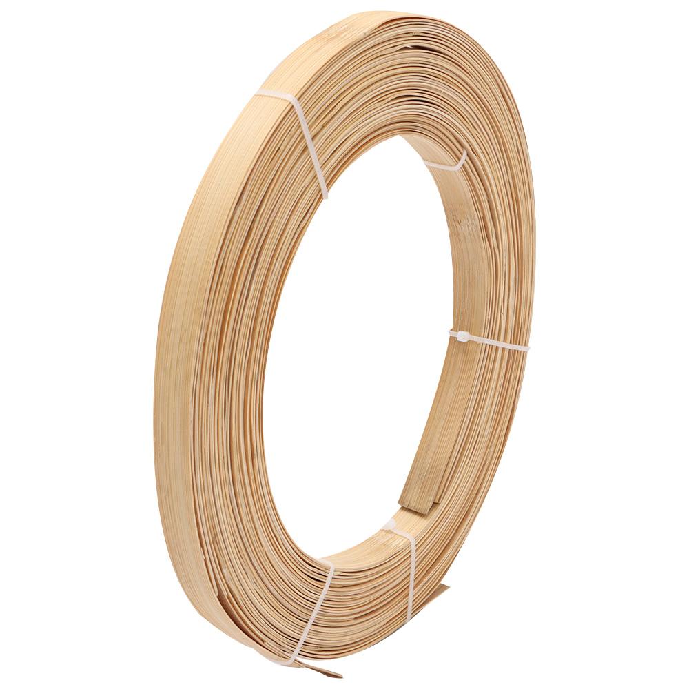 7pcs Flat Cane Reed Strips 0.6 Inch Flat Cane Reed Strips Natural Bamboo Wide Strips  DIY Crafts