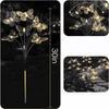 1pcs Garden Solar Butterfly Lights Outdoor 6LED Decor Light Waterproof Stake Lights for Yard Pathway Patio