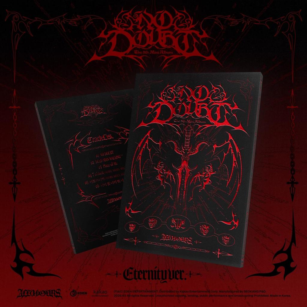 ALL(H)OURS 5th Mini Album [NO DOUBT]