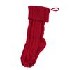 European and American Wool Knitted Socks Large 46CM Christmas Gift Bag Decoration Candy Christmas Socks