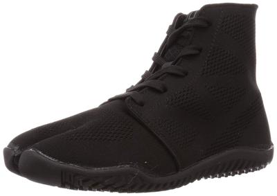 Αθλητικό Jog unisex 2E [Margo] Παπούτσια στυλ Tabi, Jikatabi, προπόνηση, γυμναστική, τρέξιμο, γυμνά πόδια, II, ενήλικας, μαύρο, 27,5 εκ.,