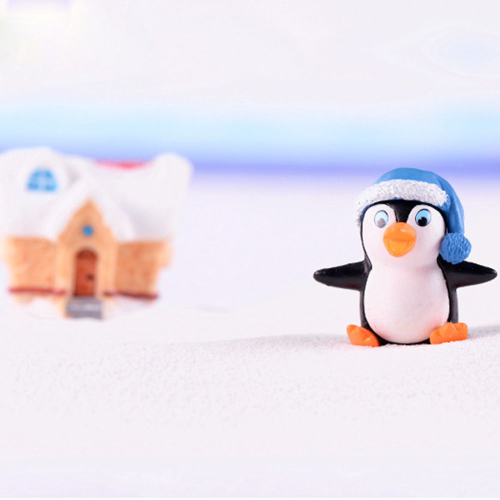 Supplies Penguin Cake Topper Penguin Characters Toys Cake Decoration Penguin Figures Collection