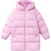 Balabala Kids' Mid-Length Hooded Down Jacket