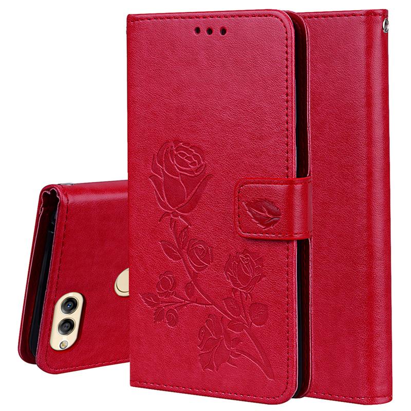 Flower Rose Wallet Leather Case For Huawei P30 P20 Pro Y5 Y6 Y7 Y9 P Smart Honor 20 10 Lite 8X 8A 9X
