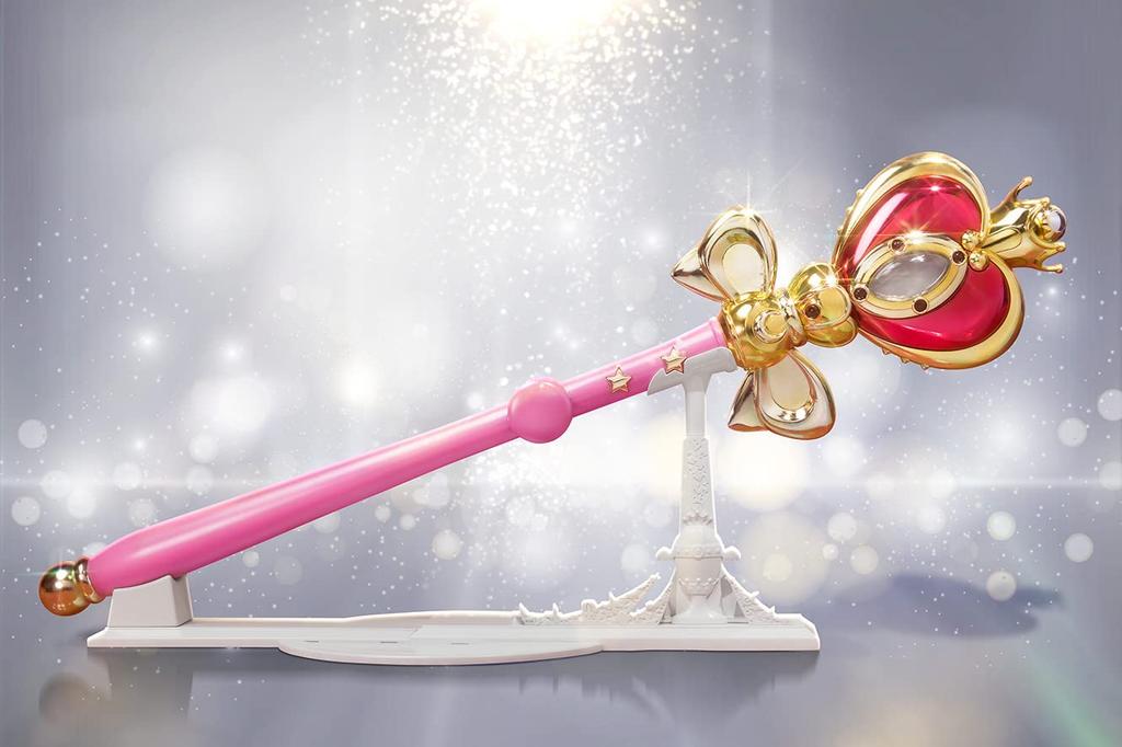 TAMASHII NATIONS - Pretty Guardian Sailor Moon - Spiral Heart Moon Rod -Brilliant Color Edition-, Bandai Spirits PROPLICA