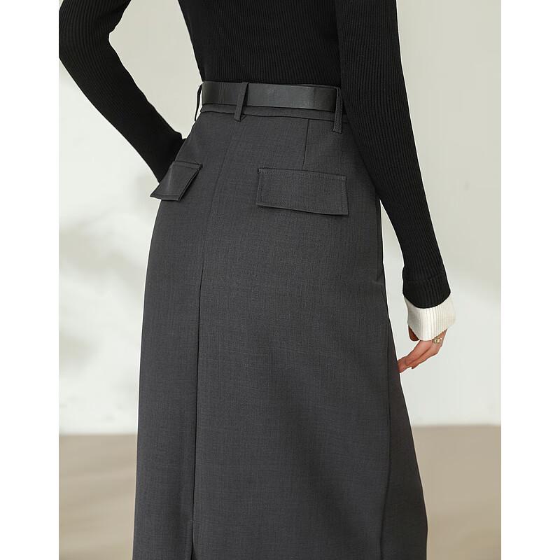 Early Autumn Chic A-Line Midi Skirt
