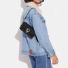 Coach Studio 20 Solid Color Detachable Shoulder Strap with Push Button Flip Closure, Cow Leather, Hand-held Crossbody Shoulder Bag, Women's Black