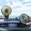 12V/24V univerzální dvojitý ventilátor pro nákladní automobily s vysokým větrným výkonem