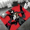 Anime P-P-PersonaS Floor Mat Bedroom Living Room Flannel Door Mat Non-Slip Home Decor