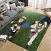 Yuno&Asta Home Sofa Decoration for Living Room & Bedroom, Non‑Slip Play Flannel Floor Mat for Game Room