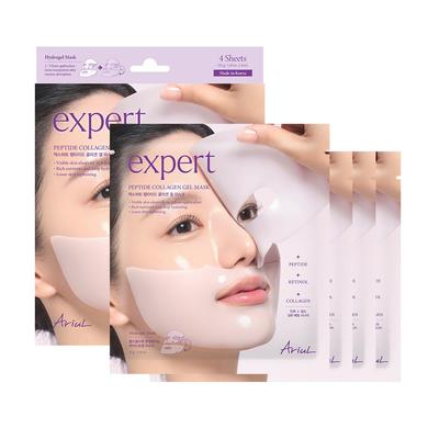 Ariul Expert Peptide Collagen Gel Mask, Firming & Hydrating Korean Face Mask, Peptide and Collagen Sheet Mask for Smooth & Supple Skin (1 Sheet)