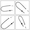 Throttle Body Accelerator Cable For 1994-1998 For RAM 25003500 Diesel Throttle Control Cable Garden Power Tool Part