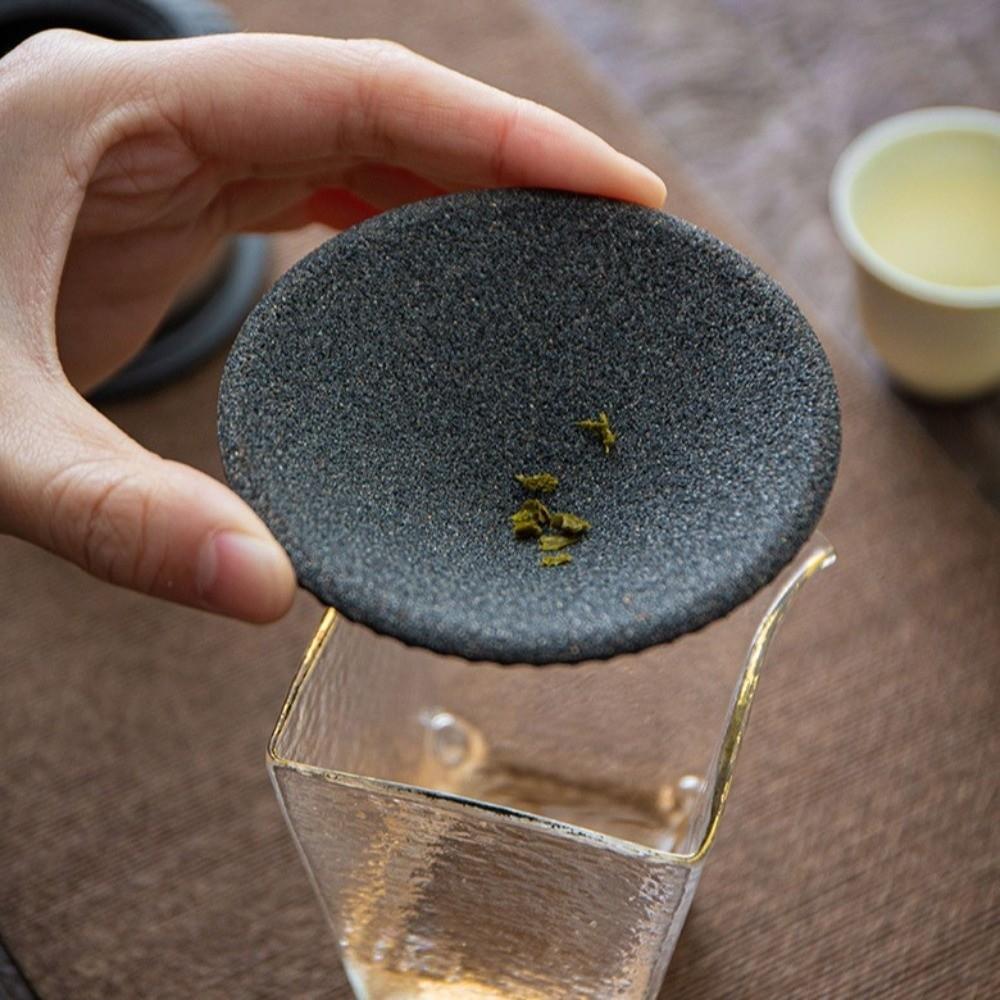 Reusable Hakka Tulou Tea Strainer Non-Porous Hakka Earth Buildings Coffee Drip Cup Gift