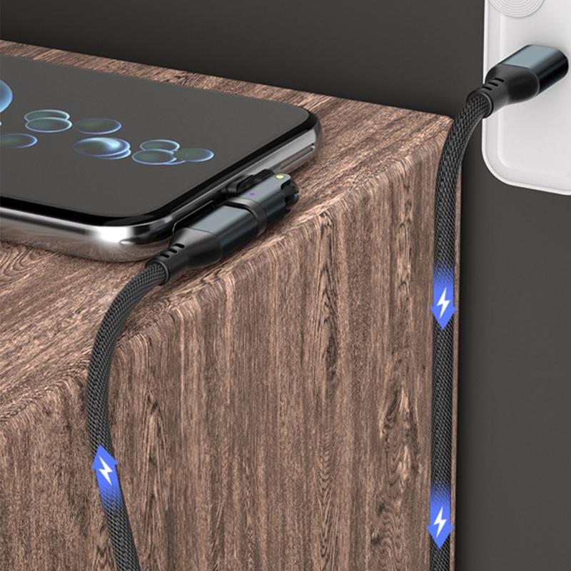 Προσαρμογέας USB C σε C 180° Περιστρεφόμενος PD 240W Γρήγορη Φόρτιση 480Mbps Συμβατός για Τηλέφωνο, Φορητό Υπολογιστή, Tablet Γρήγορη Τροφοδοσία Συσκευών