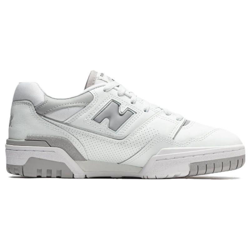 New Balance 550 BB Women Gray White Low Top Retro Basketball Shoes BBW550BB