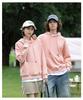 Women's Thick Hooded Pullover Sweatshirt - Loose, Drop Shoulder, Cute & Versatile College Style for Autumn 2024 Arrival