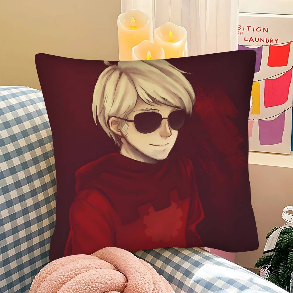 pc Dave Strider Pillow Case Fashion Square Pillowcase Bedroom Sofa Room Ins Decoration Leisure