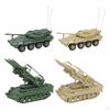 Tank Model Building Kit Armored Vehicle for Boys, Tabletop Decoration, Miniature Layout Props Sand