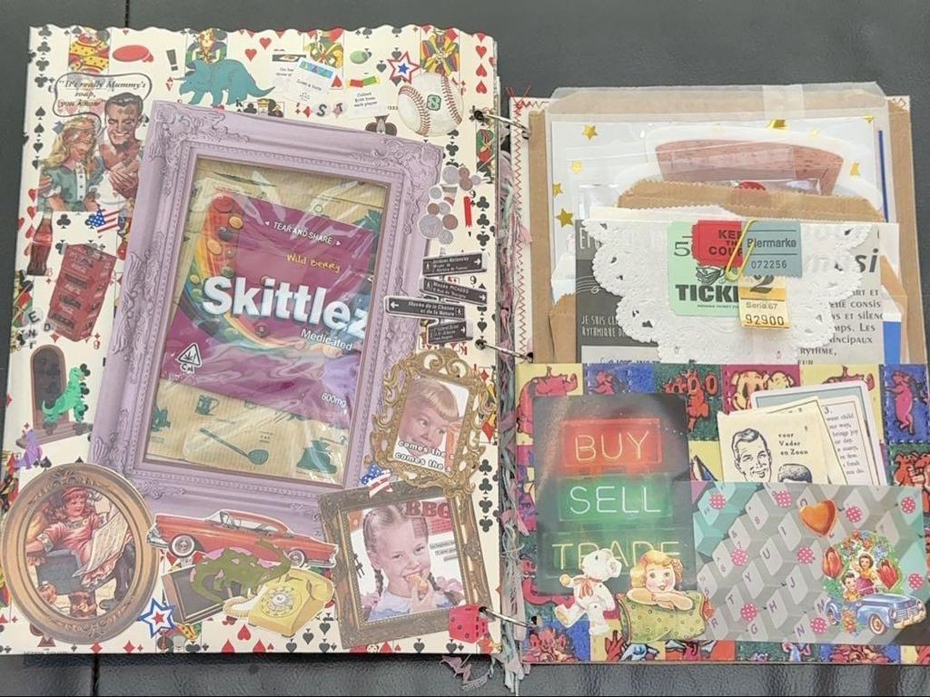 [USED] Limited Time Offer Paper Item Sharing Ring File American Retro Vintage