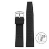 Fluorkautschukarmband, 20 mm, 22 mm, Schnellverschluss, sportlich, wasserdicht, atmungsaktiv, Löcher, FKM-Fluorkautschuk-Ersatzarmband für Männer und Frauen