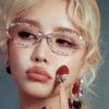 New Rhinestone Bow Oval Glasses Women Korean Style Elegant Metal Frame Fashion Sunglasses