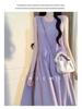 Purple Sleeveless Summer Beach Dress