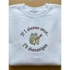Se Shenan Una Volta Shenanigan Ricamato Divertente Maglietta Salute Mentale Rana Divertente Shenanigan T-shirt Regalo per Lei Amanti degli Animali Maglietta Stampata da Uomo