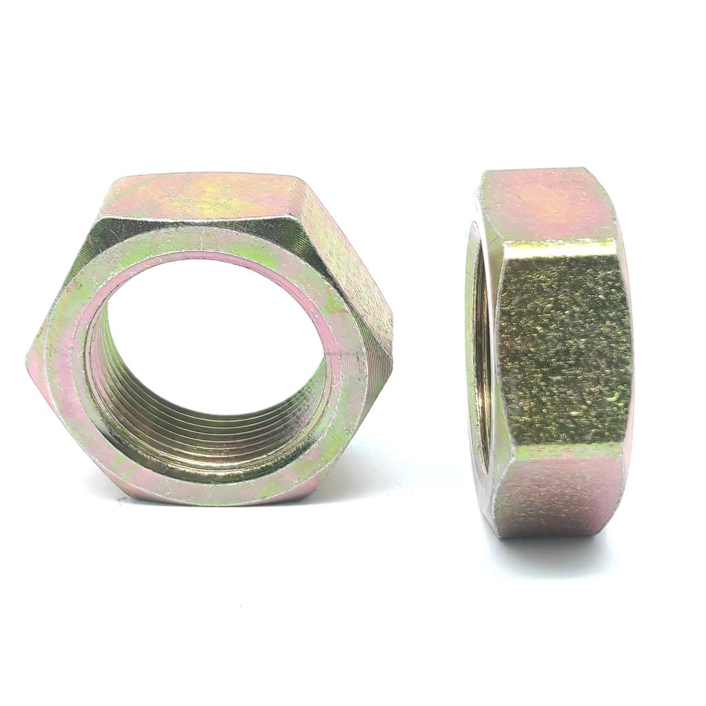 High-Strength Replacement Hex Nut for Linde Forklift - M27x1.5 Thread (Compatible with OEM 11524521300)