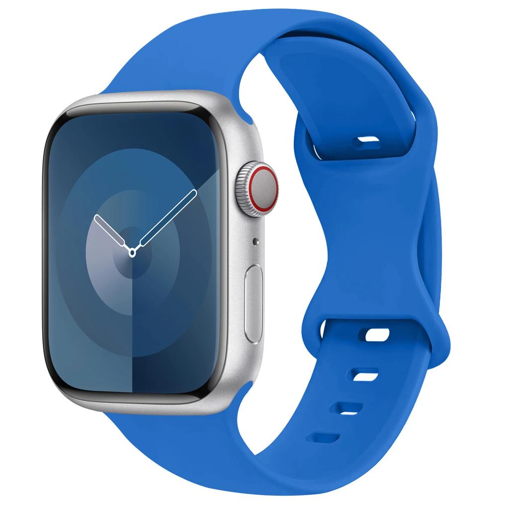 Silikonarmband für Apple Watch Band 45mm 44mm 41mm 40mm 42mm 46mm ultra 49mm Sportarmband correa series 11 7 8 9 10 4 3 5 6 se