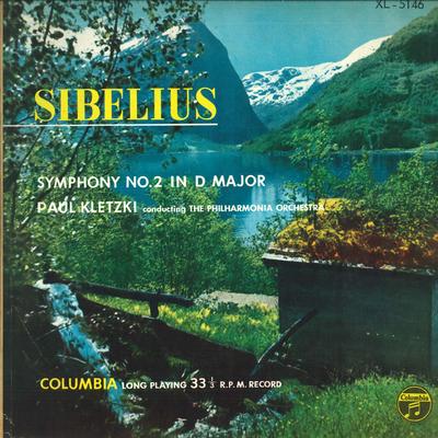 LP Record PAUL KLETZKI, THE PHILHARMONIA ORCH - Sibelius Symphonoy No.2 In D Major XL5146 COLUMBIA Japan Classical Used
